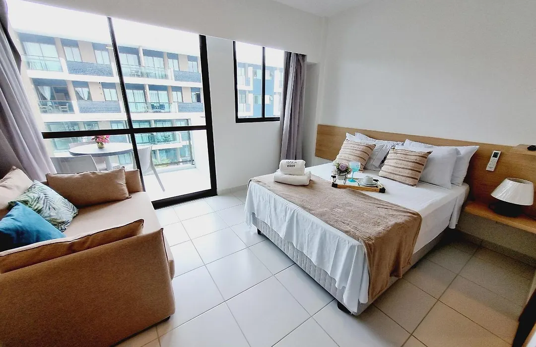 Flat em Muro Alto - Porto de Galinhas - MAKIA D209 - By Anfitrião Legal-1